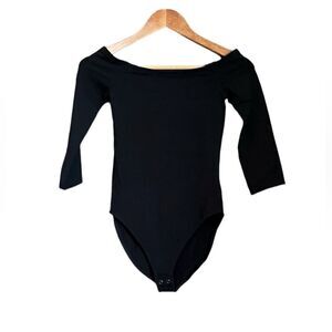 3‎ for $30! Express black scoop neck body suit